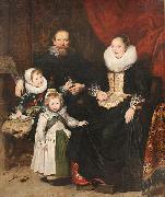 Cornelis de Vos Zelfportret van de kunstenaar en zijn familie oil on canvas